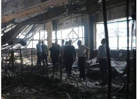 بازدید مشترك كارشناسان سازمان منطقه آزاد انزلی و نظام مهندسی گیلان از بنای مجتمع ونوس؛ بررسی دقیق استحكام سازه