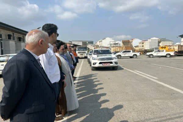 اعزام ۳۰ راهدار گیلانی به مرز مهران با حضور سرپرست معاونت فنی وراه های روستایی