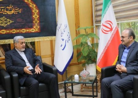 دیدار فرماندار رشت با مدیرعامل شهرک صنعتی استان گیلان
