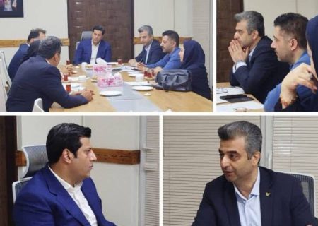 جلسه بررسی پیشرفت فاز اجرایی پروژه ملی جی نف در شهر لاهیجان برگزار شد