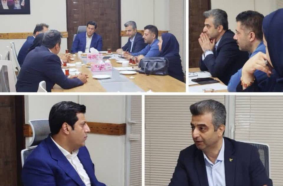 جلسه بررسی پیشرفت فاز اجرایی پروژه ملی جی نف در شهر لاهیجان برگزار شد
