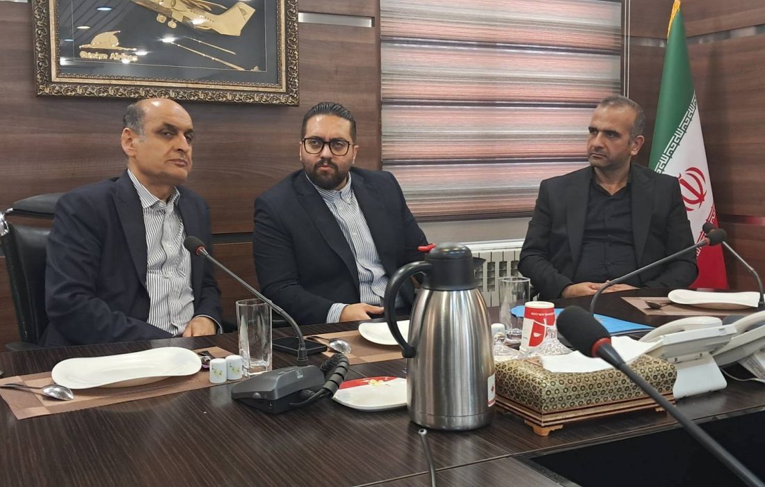 ترسیم افقهای جدید همكاری در صنعت هوایی منطقه آزاد انزلی در گفتگو با مدیران ارشد صنعت هوایی كشور