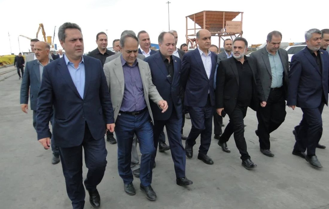 بازدید وزیر جهاد كشاورزی از بندر كاسپین