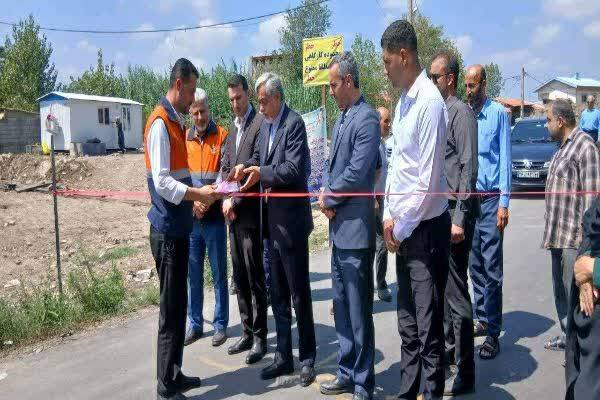 افتتاح پروژههای راهداری در رشت به مناسبت هفته دولت