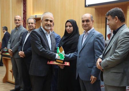 کسب رتبه برتر در جشنواره شهید رجایی استان برای سومین سال متوالی توسط اداره کل بیمه سلامت گیلان