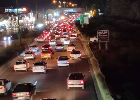 طول ترافیک در محور رشت- امامزاده هاشم به ۱۶ کیلومتر رسید