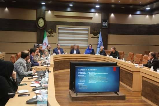 نشست هیئت عالی رتبه دانشگاه آستاراخان روسیه با هیئت رئیسه دانشگاه علوم پزشکی گیلان