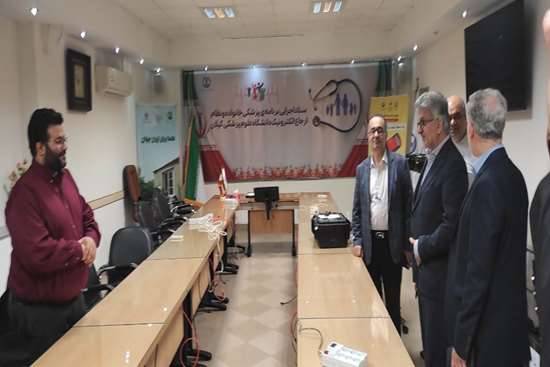بازدید رئیس دانشگاه علوم پزشکی گیلان از محل برگزاری انتخابات نظام‌پزشکی شهرستان رشت