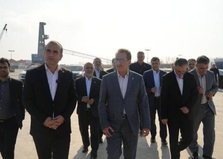 بازدید مدیرعامل سازمان بنادر از بندر کاسپین سه‌شنبه