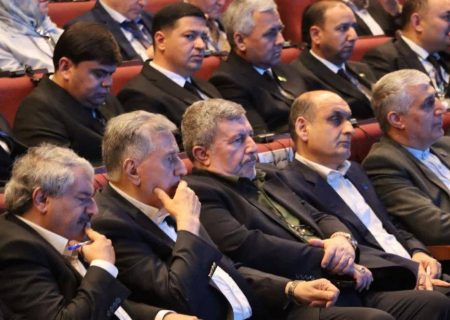 آغاز آیین اختتامیه نخستین اجلاس استانداران استان‌های کشورهای حوزه دریای خزر در رشت