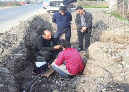 رفع اختلالات شبکه فیبرنوری در مرکز مخابرات لشت‌نشاء ؛ ارتباطات به حالت عادی بازگشت