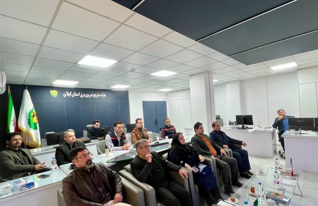 نشست تخصصی با اساتید دانشگاه گیلان با محوریت بهینه‌سازی مصرف برق