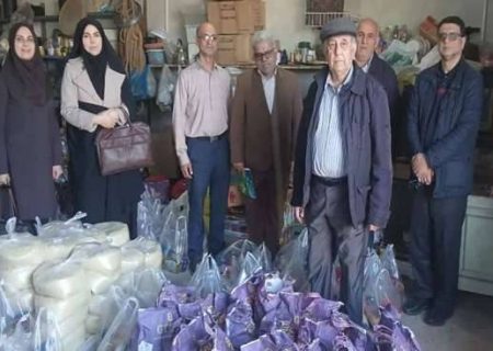 توزیع ۶ میلیارد ریال بسته معیشتی توسط خیر آستانه‌ای در آستانه ماه مبارک رمضان و روز کارآفرینی