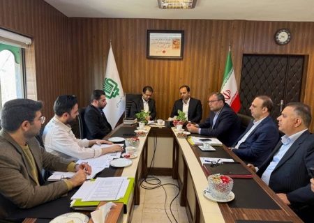 دیدار شهردار رشت با مدیرکل اموال و املاک بنیاد مستضعفان گیلان با محوریت توسعه شهری
