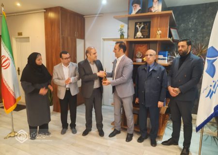 از برگزیده جشنواره انتخاب کارفرمایان برتر تامین اجتماعی گیلان در سطح ملی تجلیل گردید