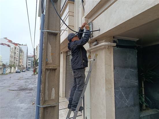 توسعه دسترسی شبکه فیبرنوری در بلوار گیلان با راه‌اندازی FFAT در خیابان ۱۷۱