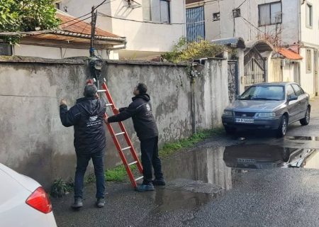 افزایش کیفیت خدمات ارتباطی با اجرای درآپ‌کشی فیبرنوری در شیخ علی محله املش