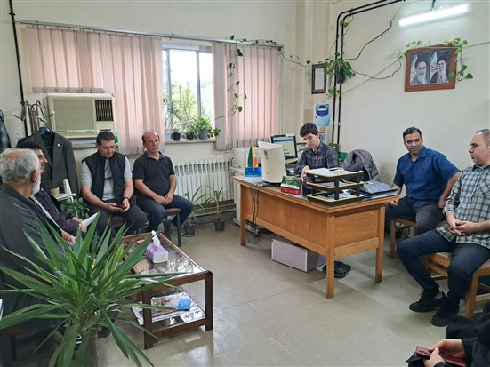 برگزاری نشست بررسی روند اجرای پروژه برگردان شبکه فیبرنوری در مرکز شهید روبیاتی رشت
