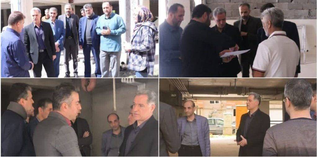 مدیرکل تعاون، کار و رفاه اجتماعی استان گیلان از دو پروژه تعاونی مسکن مهر در رشت بازدید کرد