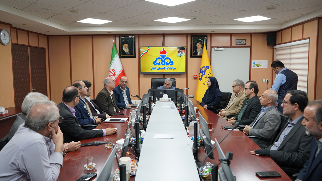 مدیر عامل شرکت گاز گیلان میزبان رئیس بهداشت و درمان صنعت نفت استان شد
