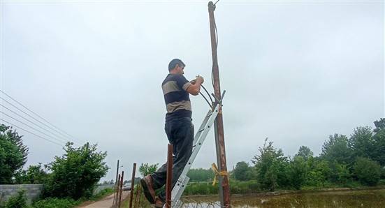 رفع اختلال و پایداری مجدد شبکه مخابراتی روستای فشتال شهرستان سیاهکل