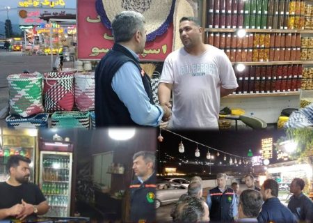 حضور میدانی مدیرعامل و تیم‌های تخصصی شركت در میان اصناف و شهروندان بخش سنگر برای ترویج مصرف بهینه انرژی*