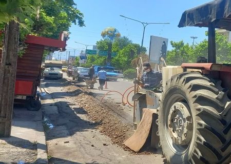 گامی نو در توسعه ارتباطات شهرستان شفت ؛ فیبرنوری به خیابان شهید مطهری رسید