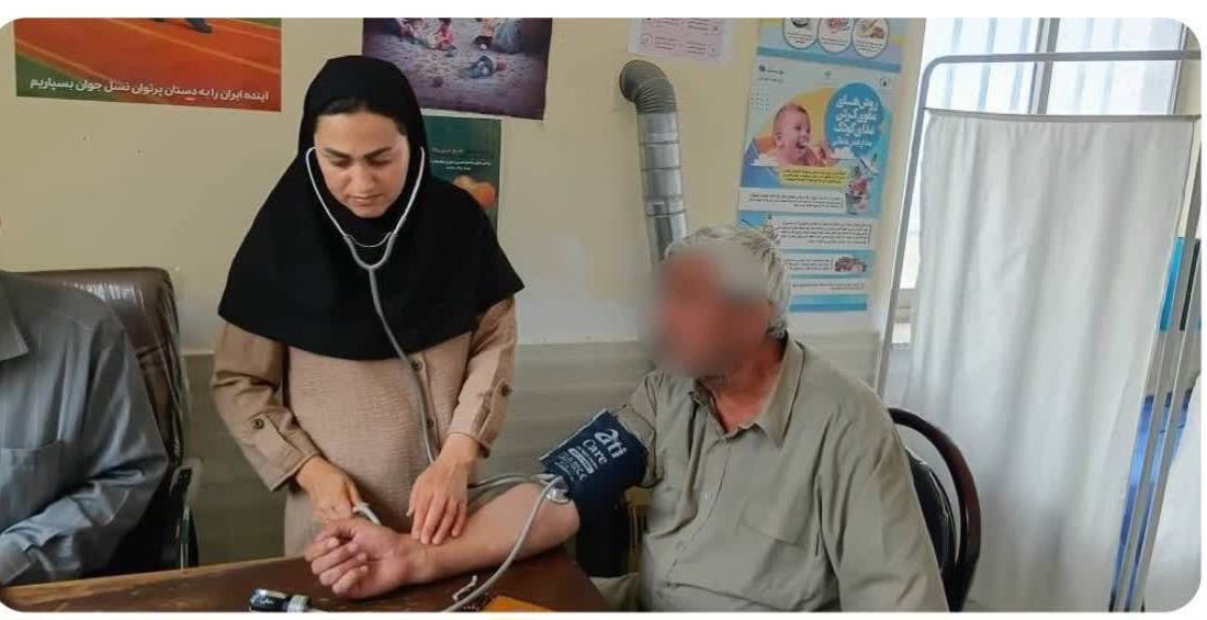 همزمان با هفته ملی سلامت؛ ویزیت رایگان و غربالگری سلامت در روستای علیآباد بالا
