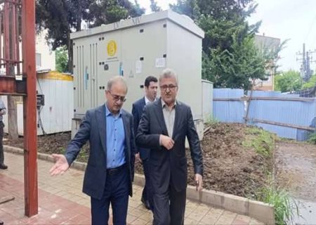 بازدید رئیس دانشگاه علوم پزشکی گیلان از پروژه‌های رادیوتراپی و پت‌اسکن رازی رشت