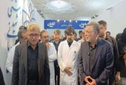 بازدید از بیمارستان‌های موقت در معیت وزیر بهداشت