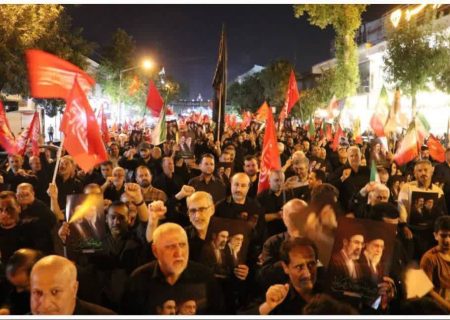دسته عزاداری جاماندگان از پیاده‌راه تا گلزار شهدا؛ مدیران شهری و اعضای شورا در سوگ قائد شهید امت