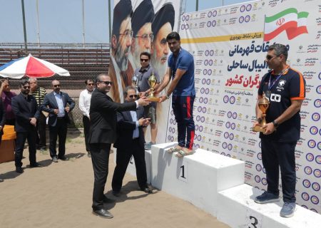 «شهرداری ارومیه» بر سكوی قهرمانی والیبال ساحلی كارگران كشور ایستاد