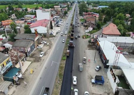 ۷۰ کیلومتر از مسیرهای کریدوری گیلان امسال آسفالت می‌شود