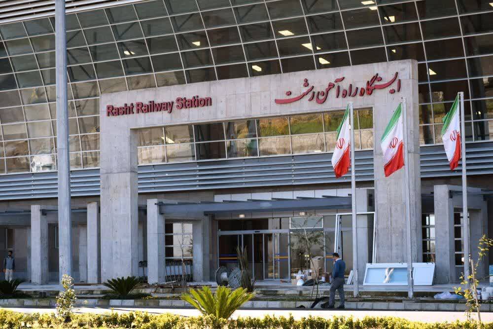 ایستگاه راهآهن رشت روی ریل فیبرنوری اختصاصی مخابرات قرار گرفت