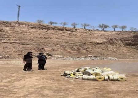 امحای ۱۲۰ رول لیبل غیرمجاز در واحد تولیدی محصولات آرایشی و بهداشتی رودبار
