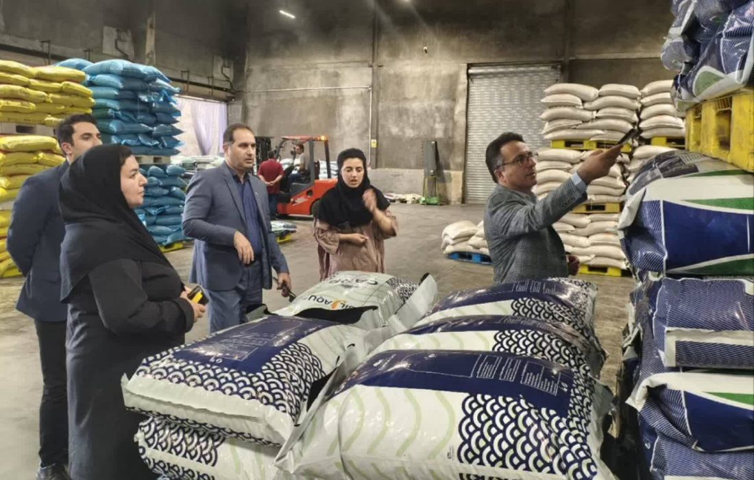 بازدید مدیرکل استاندارد گیلان از واحد تولیدی گیلک دانه نوید؛ پیگیری برای تسهیل ترخیص مواد اولیه تولید