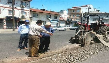 بازدید مدیریت مخابرات رشت از روند برگردان شبکه مسی با فیبرنوری ؛ گامی در ارتقای ارتباطات خیابان شهدا