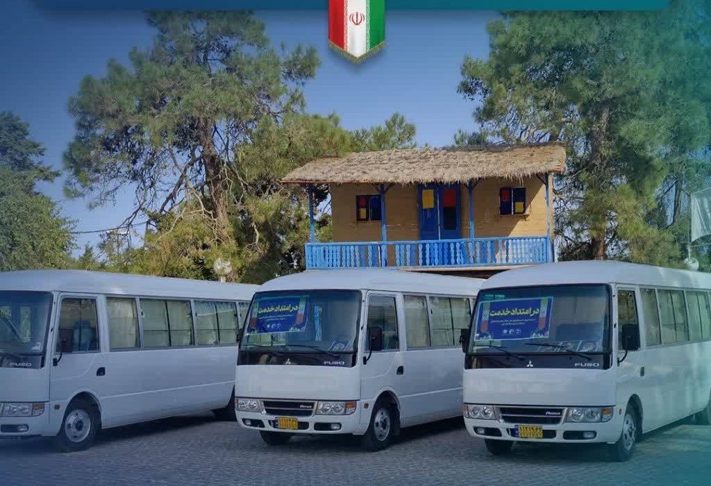 ۳ دستگاه میدل‌باس نوساز به ناوگان حمل‌ونقل عمومی بندرانزلی اضافه شد