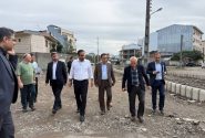 بازدید شهردار رشت از مراحل پایانی بازگشایی خیابان شهید داودی
