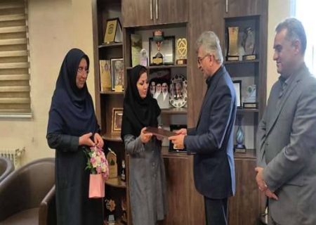 تجلیل رئیس دانشگاه علوم پزشکی گیلان از پرستار فرزند شهید